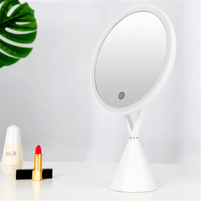 Frame Light Makeup Mirrors White Led/Daylight Adjustable Light Detachable Base