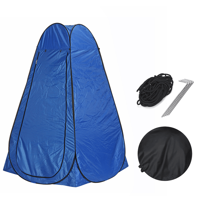 Single/Double Portable Pop-Up Tent Camping Toilet Shower Dressing Privacy Room Tent Waterproof