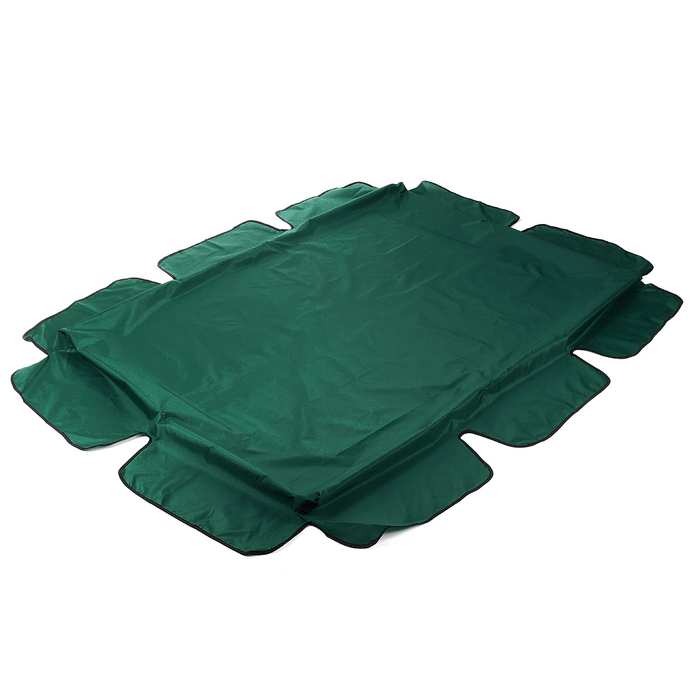 2/3 Seater Size Green Uv-Proof Outdoor Garden Patio Swing Sunshade Cover Waterproof Canopy Seat Top Cover