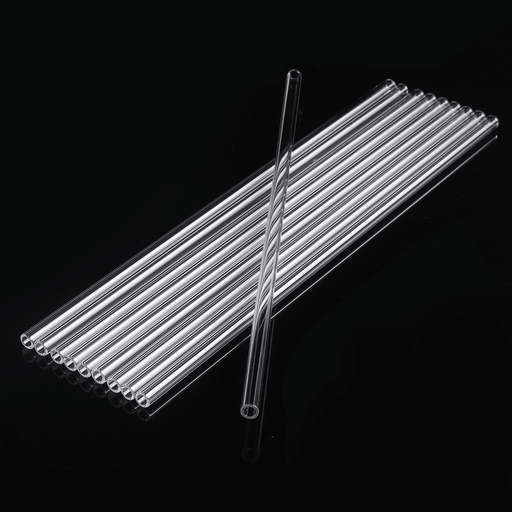 10Pcs 300Mm OD 7Mm 1.5Mm Thick Wall Borosilicate Glass Blowing Tube Lab Tubing