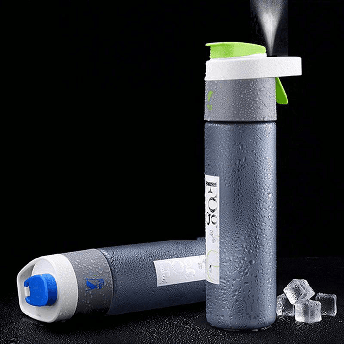 600ML Outdoor Plastic Water Bottle Creative Traveling Sport Running Drinkware Leakproof Spray Kettle