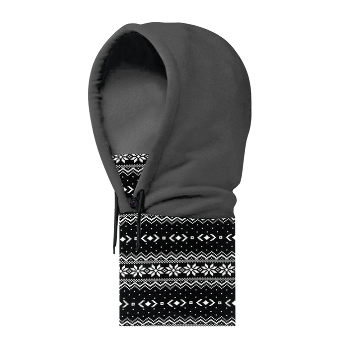 Unisex Neck Hood Fleece Hat Winter Warm Balaclava Helmet Windproof Neck Gaiter Face Mask Head Scarf