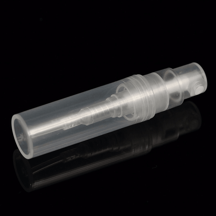 50Pcs 2Ml Empty Clear Travel Spray Bottles Transparent Plastic Perfume Atomizer