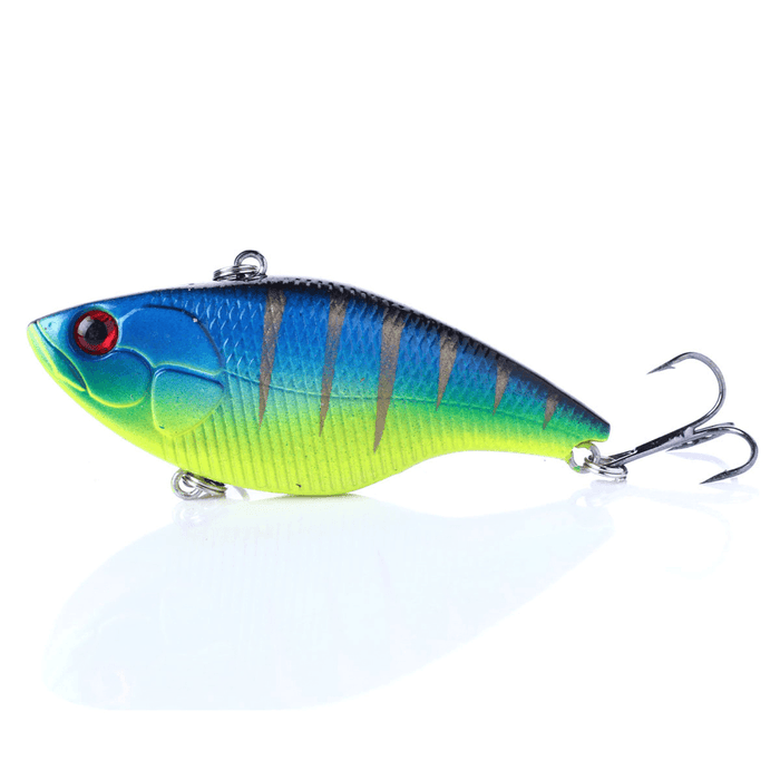 ZANLURE 10Pcs/Set 7.5Cm 18G Plastic Jigs Wobblers Baits VIB Fishing Lure Artificial Hard Baits