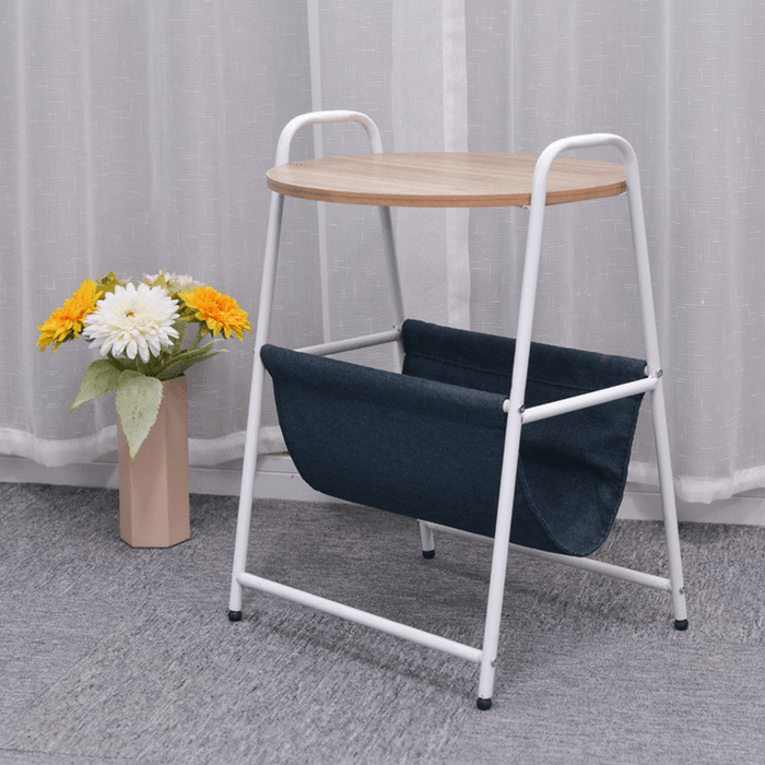 Simple End Side Tables Sofa Wrought Iron Small round Couch Corner Table