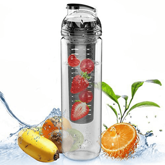 CAMTOA 800ML Plastic Water Cups Large Capacity Fruit Juice Cups Outdoor Portable Sport Cup