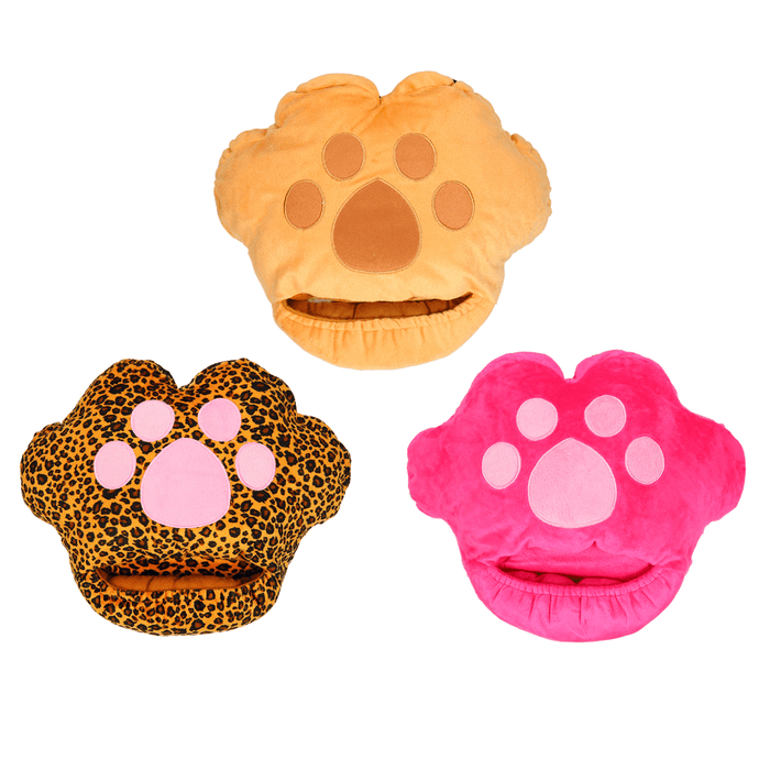 Cartoon Plush Cat Claw Warm Foot Super Soft Hand Warmers Removable Washable USB Electric Heating Home Soft Cute Shoes