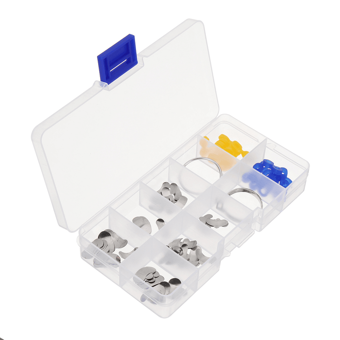 TOR VM 100Pcs Dental Matrix Sectional Contoured Metal Matrices Tools No. 1.398