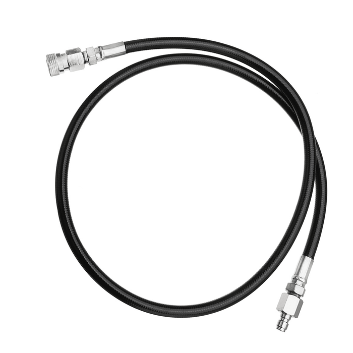 4500PSI 36'' Paintball Tank Fill Line Hose for HPA SCUBA PCP 1/8" Male Nipple and 1/8'' Female Quick Release