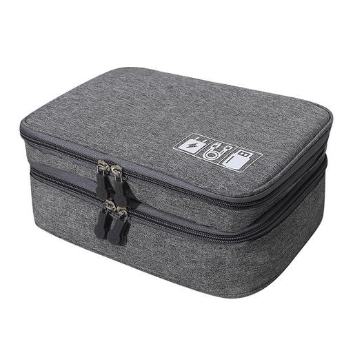 Ipree® Double Layer Document Bag Tickets Storage Bag Certificate Organizer Case for Travel Office Business