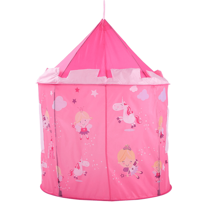 Children'S Tent Kids Play Tent Children Princess Play Tent Castle Foldable Games Playhouse