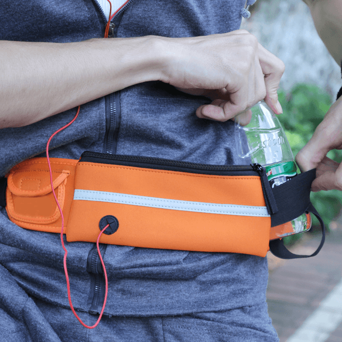 Ipree Sports Running Waist Bag Pack Unisex Phone Pouch anti Theft Security Phone Case Storage