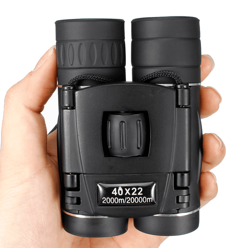 Mini 40X22 Folding Telescope Waterproof Binoculars Night Vision Camping Travel