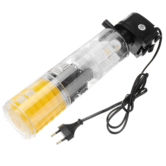 1800L/H ABS Water Fish Tank Ultra Silent Aquarium Filter Submersible Oxygen Air Pump Circulating Rainfall