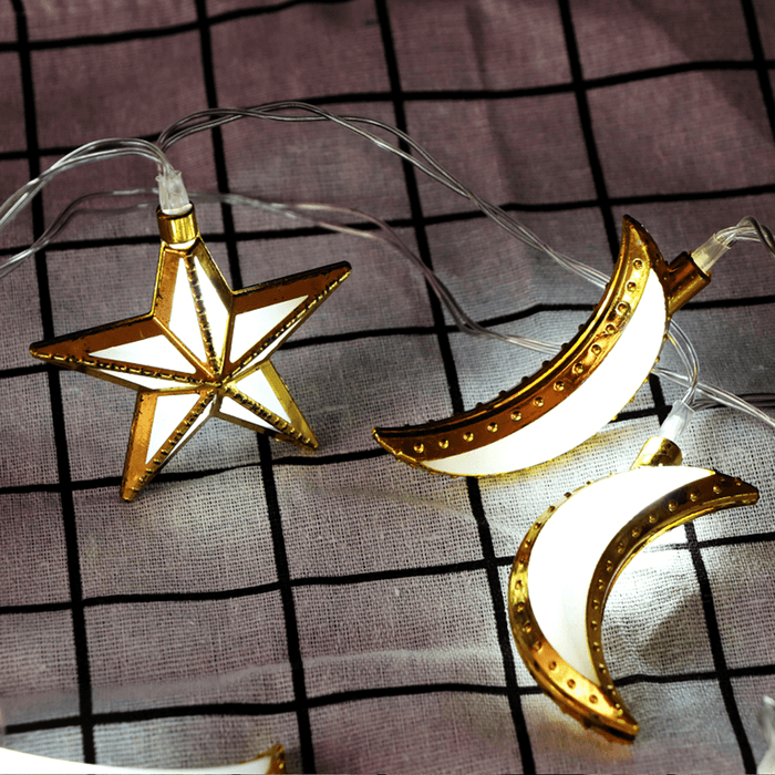 LED Sky Star Christmas Fairy String Lights Wedding Xmas Holiday Lamp Ramadan Decorations