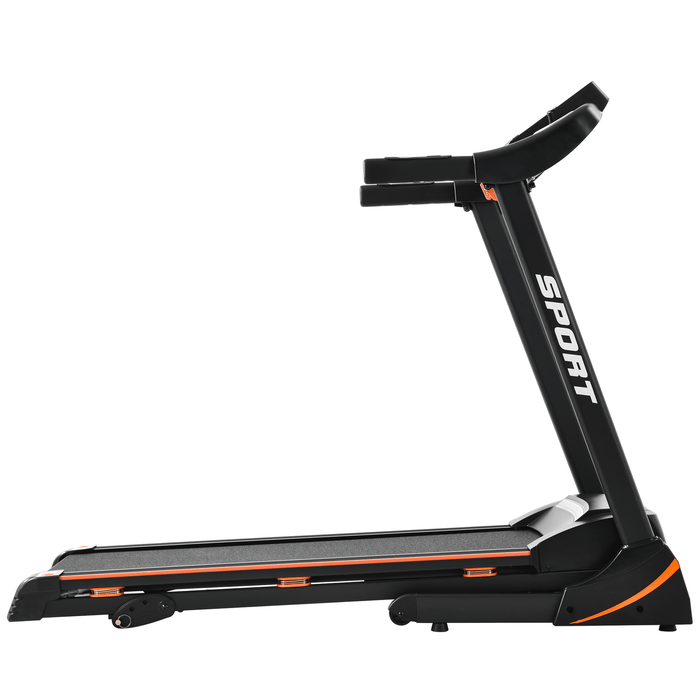 [USA Direct] 14.8Km/H 3.5HP Folding Treadmill 12 Programs Electric Running Machine Fitness Gym Home Max Load 330Lbs US Plug