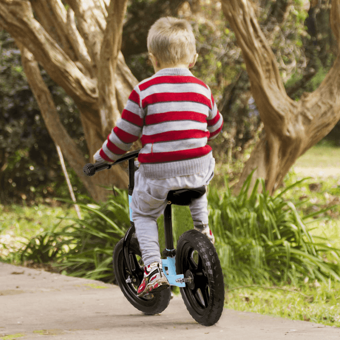 12'' Kids Balance Bike Adjustable Walking Learning Scooter with Footrest Children Gift