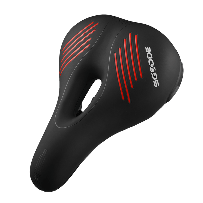 Bike Saddle Breathable Hollow Shock Absorbed Comfortable Bicycle Seat Cushion Bike Accessories