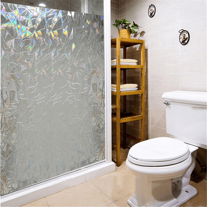 3D Anti-Uv Waterproof Translucent Glass Film Sticker Privacy Home Window