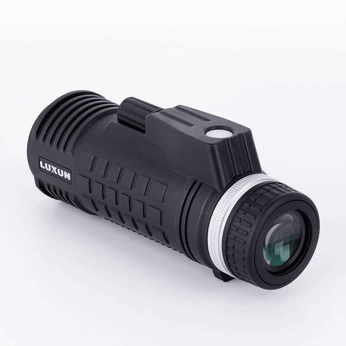 LUXUN 8X42 Telescope Built-In Compass Rangefinder BAK4 Prism Powerful Telescope Waterproof Hunting Monoculars