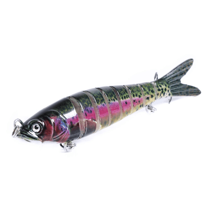 HENGJIA 10Cm 11.4G Hard Multi Jointed Lure Fishing Bait Fishing Lure