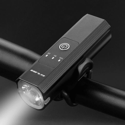 GUB 013 400Lm 2200Mah Aluminum Alloy Waterproof Large Angle High Brightness USB Charging Bicycle Headlight Motorcycle Electric Scooter Bike Light