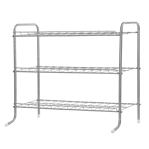 Cabinet Rack Storage Shelf Shoe Racks Organizer Stand Metal Holder Home Kitchen Tool