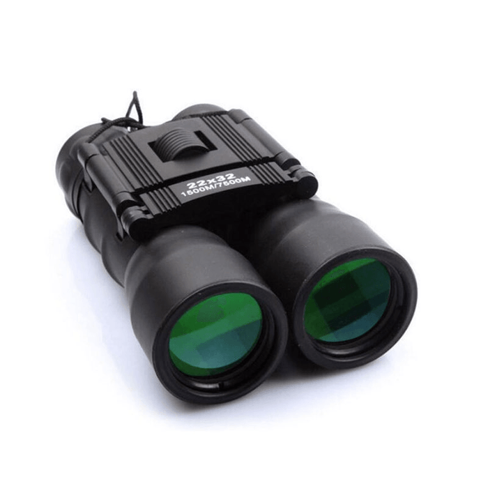 22X32 HD Military Army Binoculars Portable Low-Light Night Vision Folding Hunting Camping Telescope