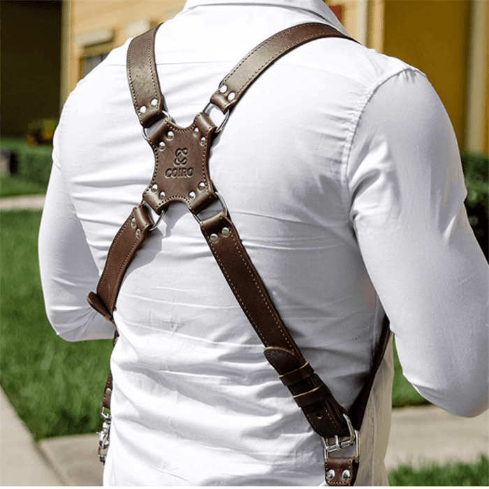 Camera Strap Leather Shoulder Strap Camera Harness for Canon DSLR