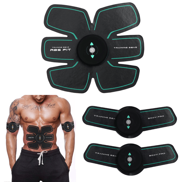 KALOAD Abdominal Muscle Trainer USB Charging Smart ABS Fitness Body Shape Simulator
