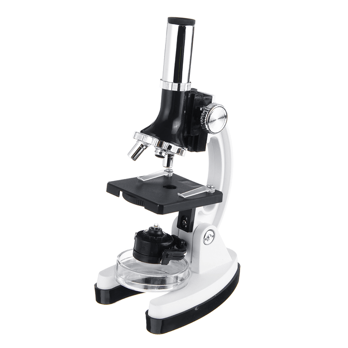 LED Science Microscope Kit for Children 1200X 1200 Scientific Instruments Toy Set for Early Education Accessory Kit