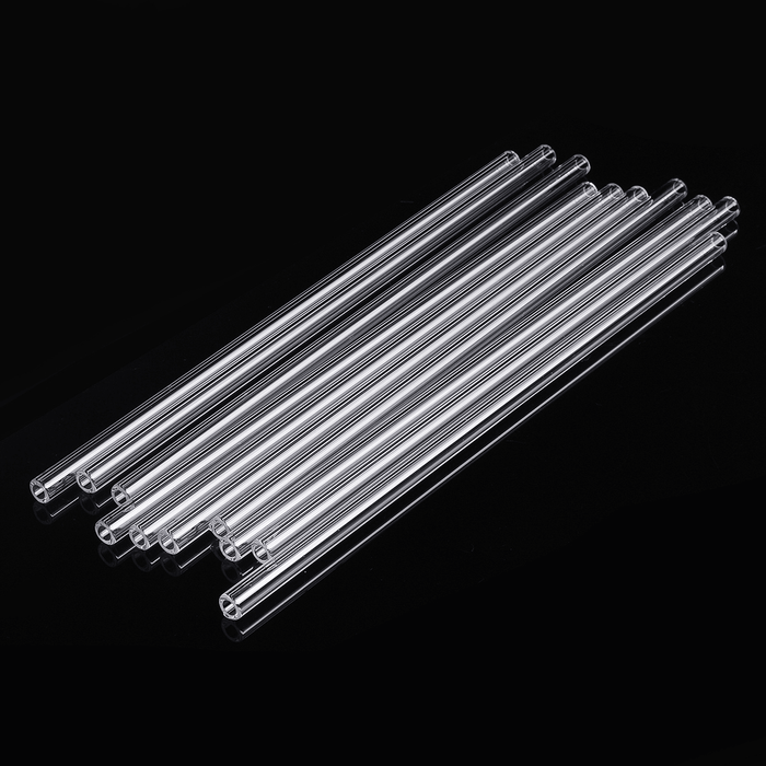 10Pcs 300Mm OD 10Mm 2.2Mm Thick Wall Borosilicate Glass Blowing Tube Lab Tubing