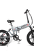 LAOTIE® FT5 20In Fat Tire 48V 10Ah 500W Folding Electric Moped Bike 35Km/H Top Speed 80-90Km Mileage E-Bike