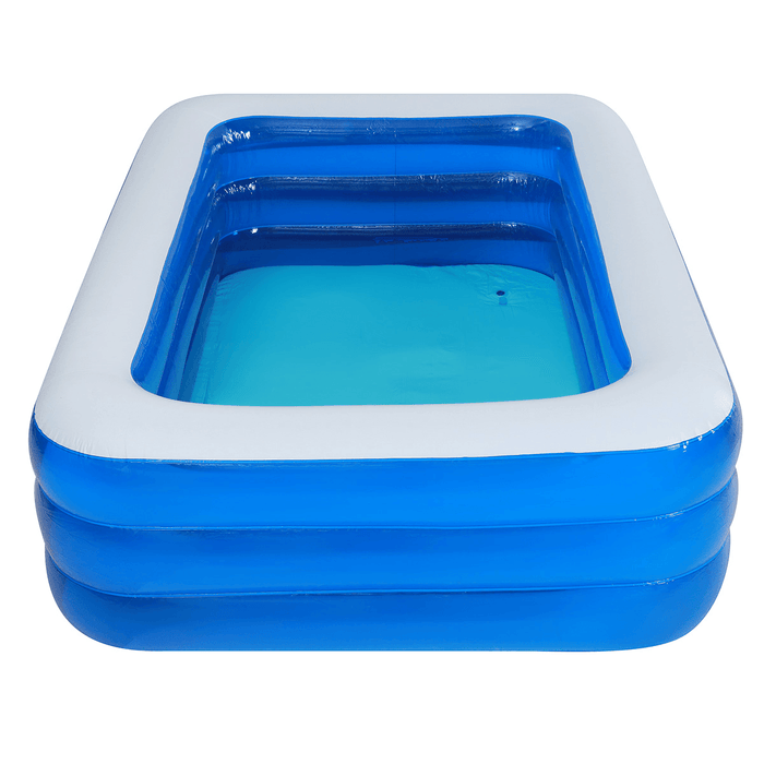 3.6M PVC Inflatable Swimming Pool Family Summer Water Play Backyard Portable Outdoor Garden Travel