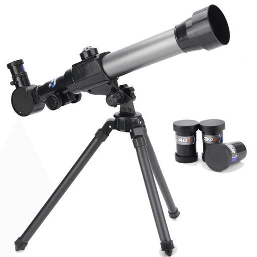 20X / 30X / 40X Astronomical Telescope Kids HD Night Vision Monocular with Tripod 2 Eyepiece Tool