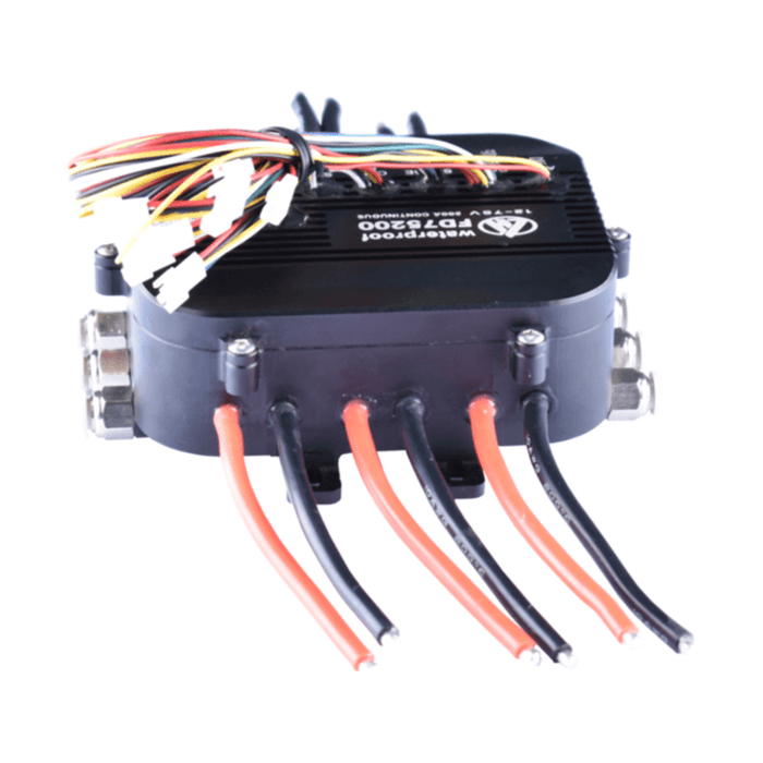 FIRDUO 200A 75V Marine ESC Speed Controller Bi-Directional Waterproof Electric ESC Control Governor