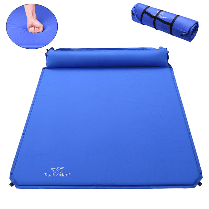 Trackman TM2224 2-3 Person Outdoor Sleeping Picnic Mat Self-Inflating Moisture-Proof Tent Pad