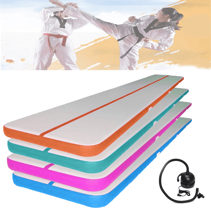 196X39X3.93Inch Airtrack Gymnastics Mat Inflatable GYM Air Track Mat Practice Training Tumbling Pad