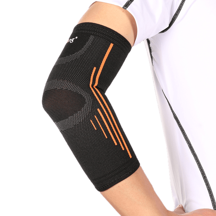 Mumian A26 Elbow Support Elastic Gym Sport Elbow Protective Pad Absorb Sweat Basketball Arm Sleeve Fitness Safety Brace