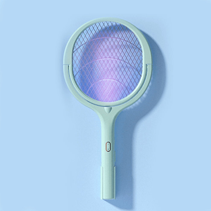 Five-In-One Mosquito Swatter Angle Adjustable Mosquito Killer USB Rechargeable Mosquito Fly Bat