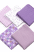 5Pcs/Set 19.7'' Series Fabric Cotton Bundles Fat Quarters Polycotton Material Florals Gingham Spots Non Woven Fabric