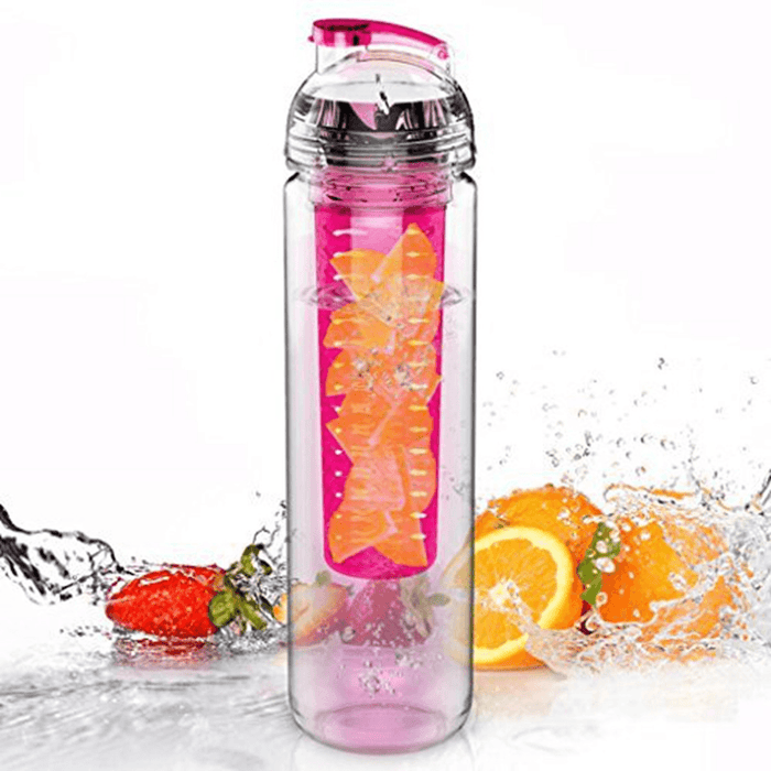 CAMTOA 800ML Plastic Water Cups Large Capacity Fruit Juice Cups Outdoor Portable Sport Cup