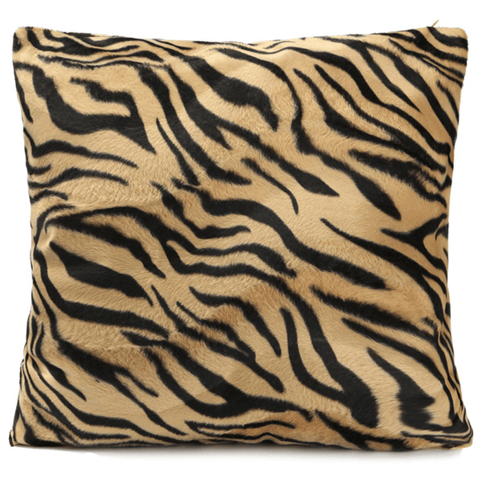 Leopard Animal Print Pillow Case for Sofa, Waist, and Throw Cushion Cover Home Decoration