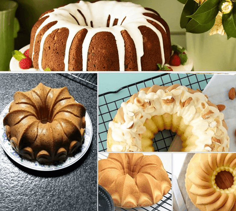 Exclusive Bundt Cake Mold DIY Chocalate Cookies Ice Tray Baking Tool