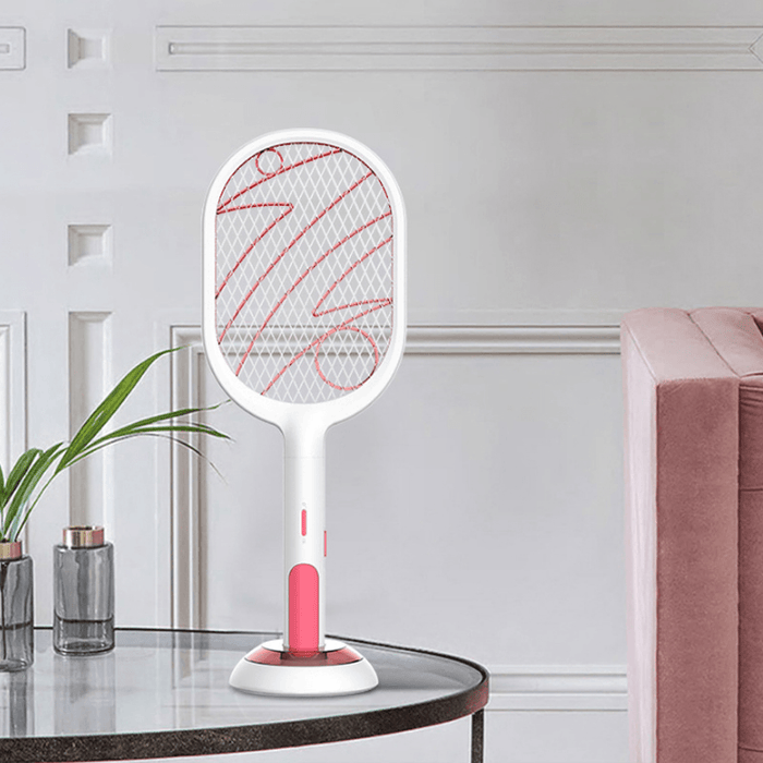 Ipree® Double Use 400Nm UV Light USB Rechargeable Mosquito Insect Repellent Dispeller Smart Electric Mosquito Swatter