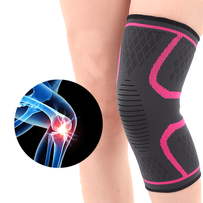 KALOAD Knee Pad Fitness Running Cycling Nylon Elastic Knee Support Non-Slip Warm Protector