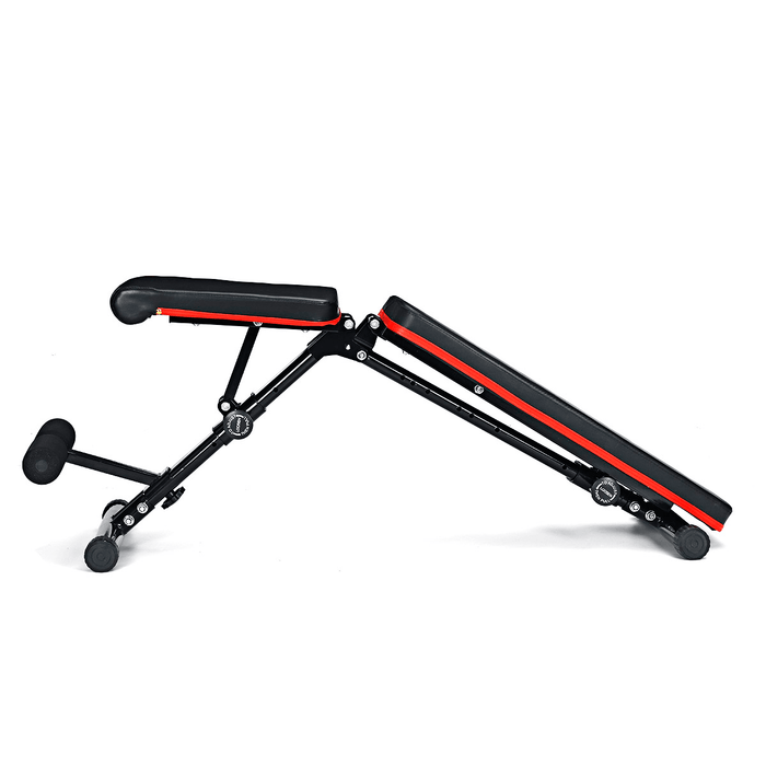 GEEMAX Adjustable Heavy Duty Folding Sit up Benches Abdominal Exercise Home Gym Fitness Equipment