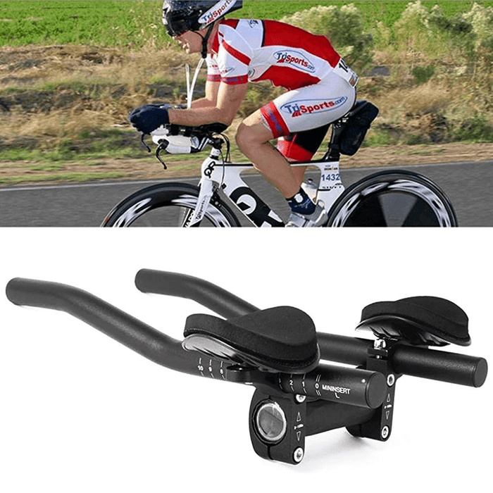 Cycling Bike Rest Handlebar Aero Bar Bicycle Relaxation Handle Bar Triathlon MTB Road Bike Arm Rest Bar Bike Aerobar TT Bar