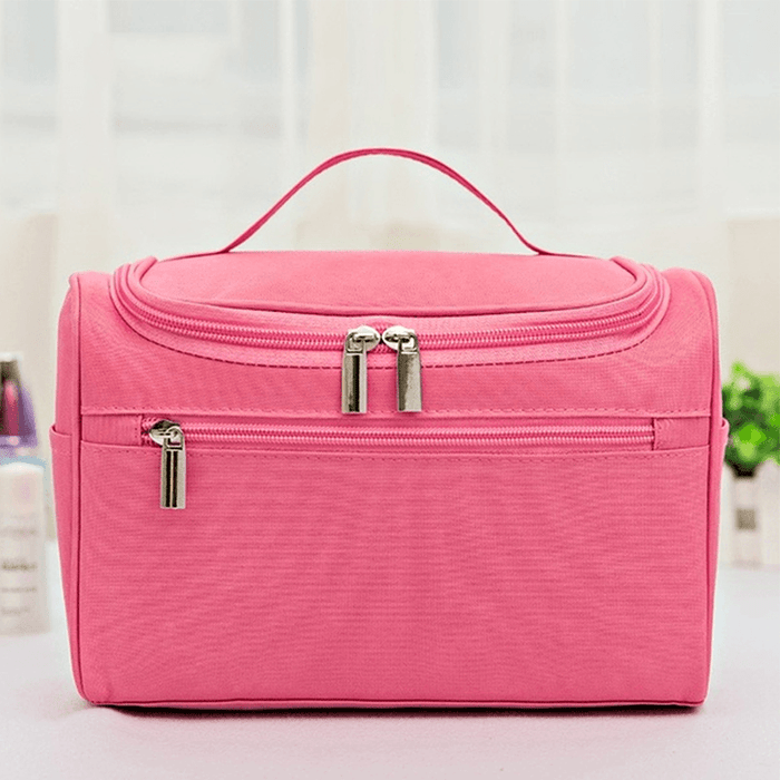 Women Portable Toiletry Wash Bag Waterproof Cosmetic Make-Up Storage Pouch Outdoor Travel