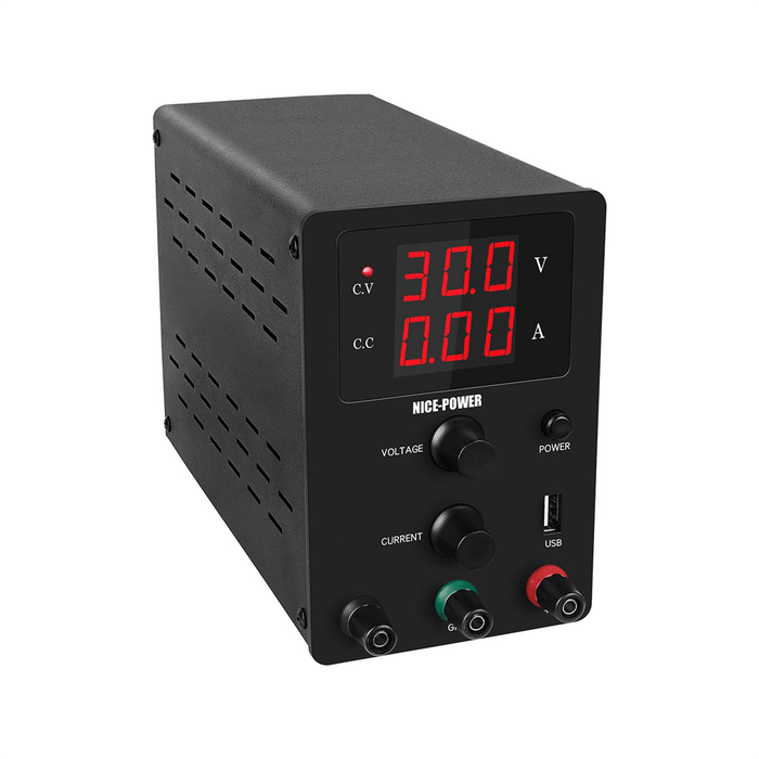 NICE-POWER R-SPS3010 30V 10A High-Precision Voltage Regulated Lab Adjustable Switching DC Power Supply Voltage and Current Regulator